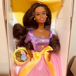 1995 Mattel AA Spring Blossom Barbie Doll 1st in Series NRFB
